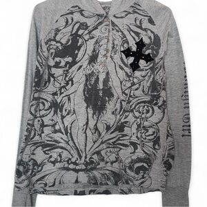 Alternative Gray Graphic Shirt